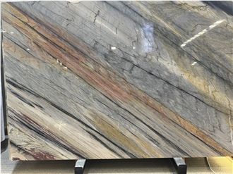 Brazil Colorado Quartzite Slabs, Colorful Luxurystone Tiles