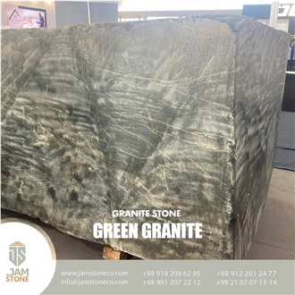 Green Granite Blocks