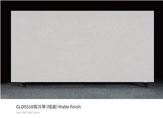 Light Gray Marble Pattern Calacatta Artificial Stone Slabs