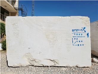 Super White Travertine Blocks