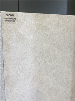 Light Cappucino Marble Sandblasted Tiles