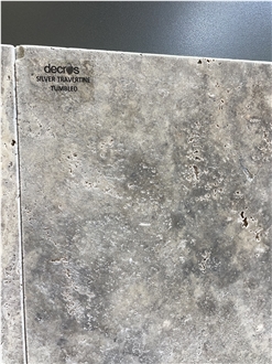 Silver Travertine Tumbled Tiles
