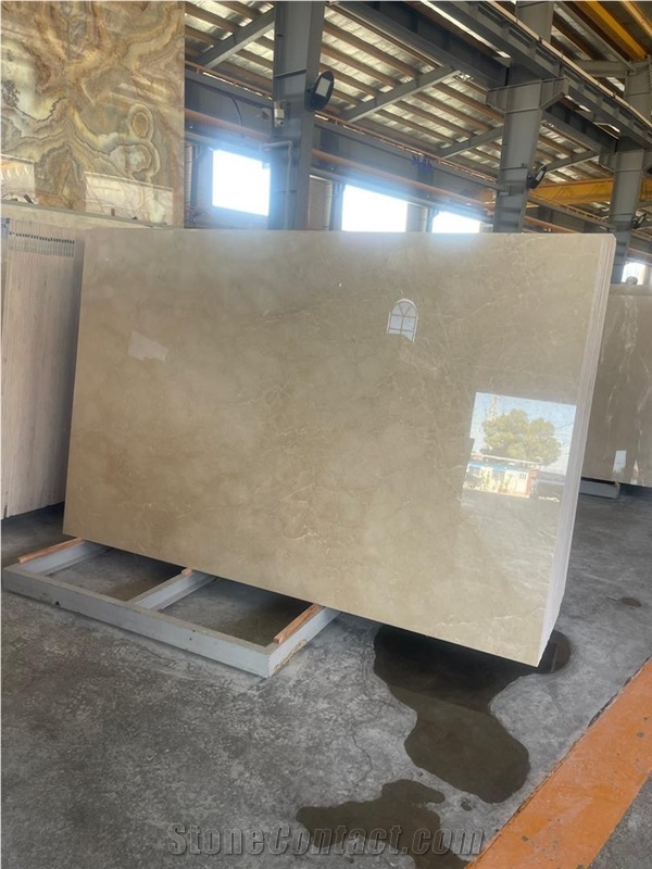 Dehbid Beige Marble Slabs And Tiles