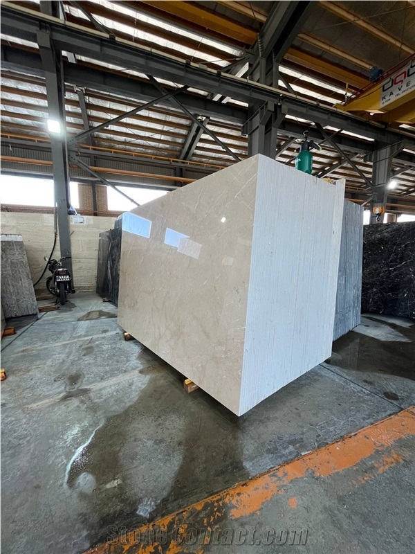 Dehbid Beige Marble Slabs And Tiles