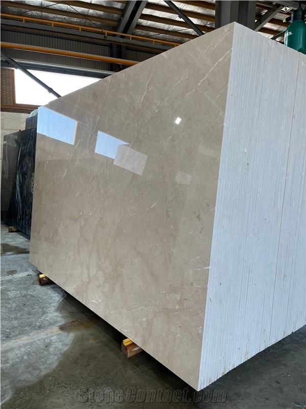 Dehbid Beige Marble Slabs And Tiles