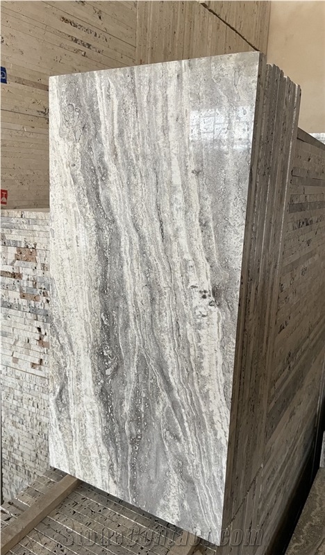 Silver Travertine Tiles