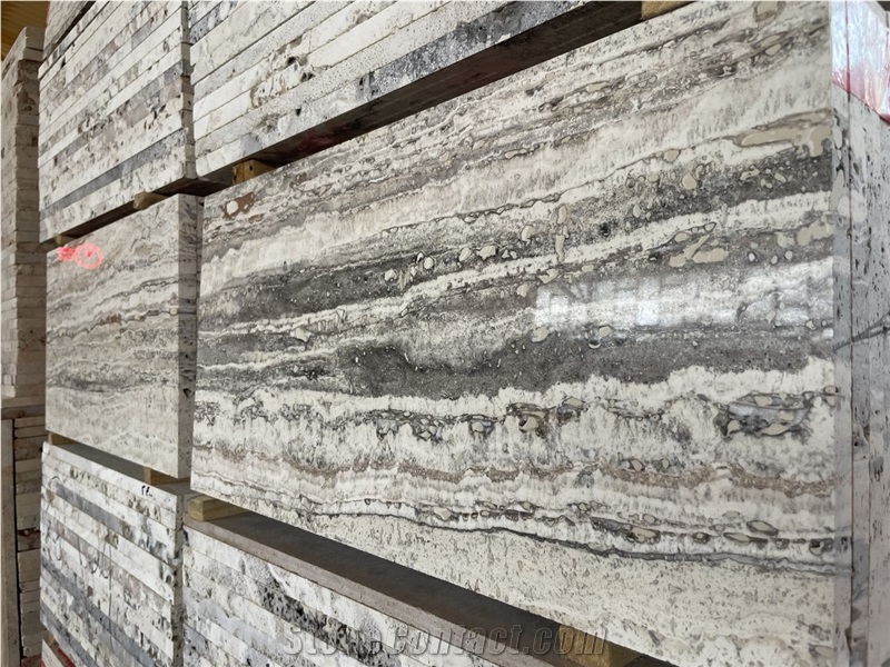 Silver Travertine Tiles