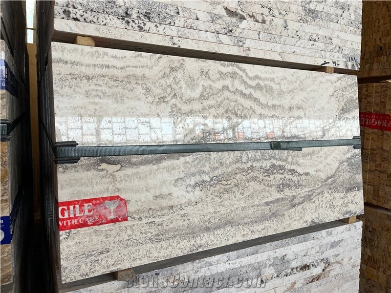 Silver Travertine Tiles