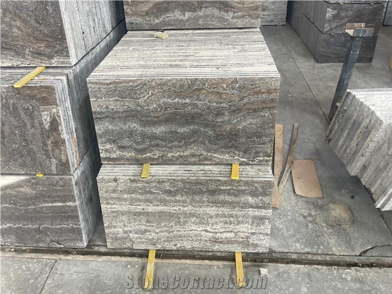 Titanium Travertine Tiles