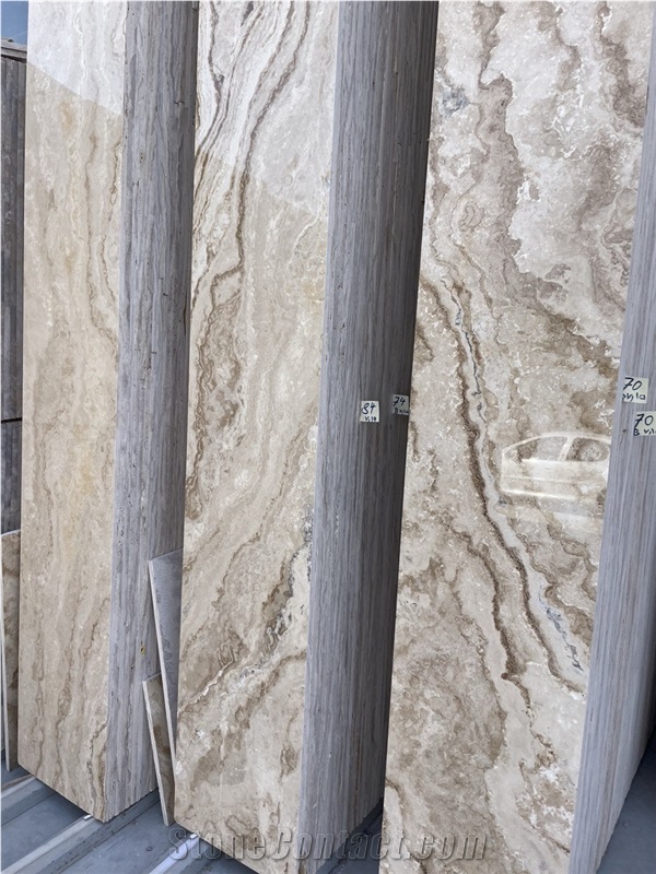 Wavy Travertine Tiles