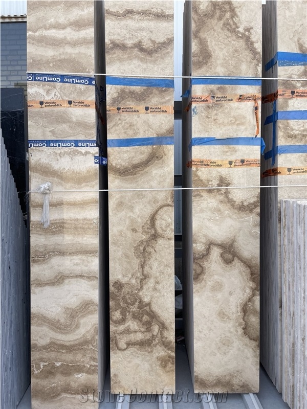 Wavy Travertine Tiles