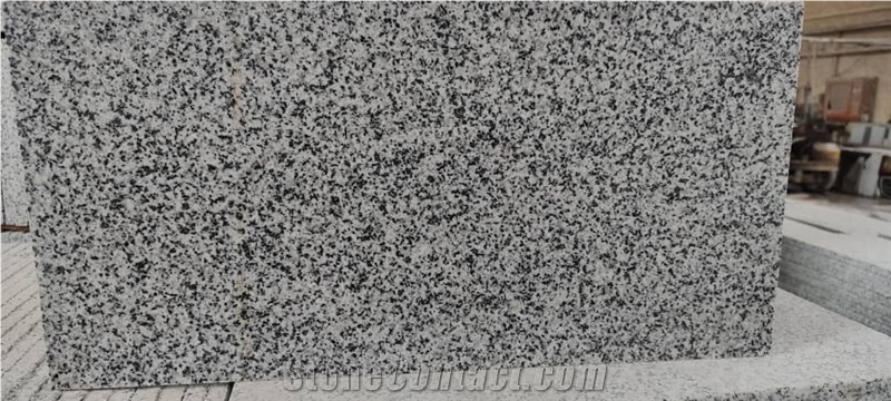 White Natanz Granite Tiles