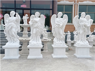 Archangel Angel Sculpture Outdoor Decorations