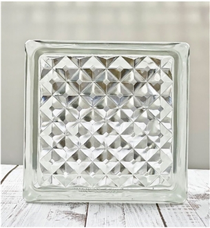 145 Glass Brick-Checkered Pattern Bricks