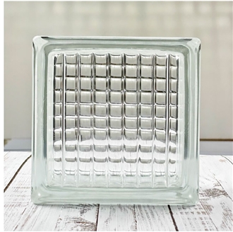 145 Glass Brick-Parallel Pattern Bricks