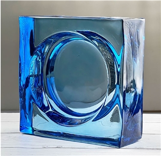 Blue Glass Bricks