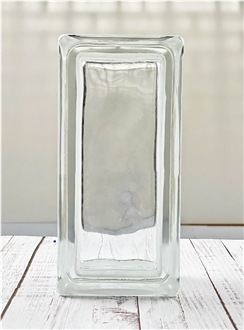 Glass Brick-Cloud And Mist Patterned Half Bricks 1