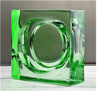 Green Glass Bricks