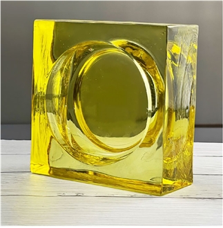 Yellow Glass Bricks