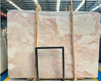 Rosa Tea Pink Marble Slabs