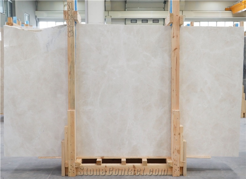 Burdur Beige Marble Slabs