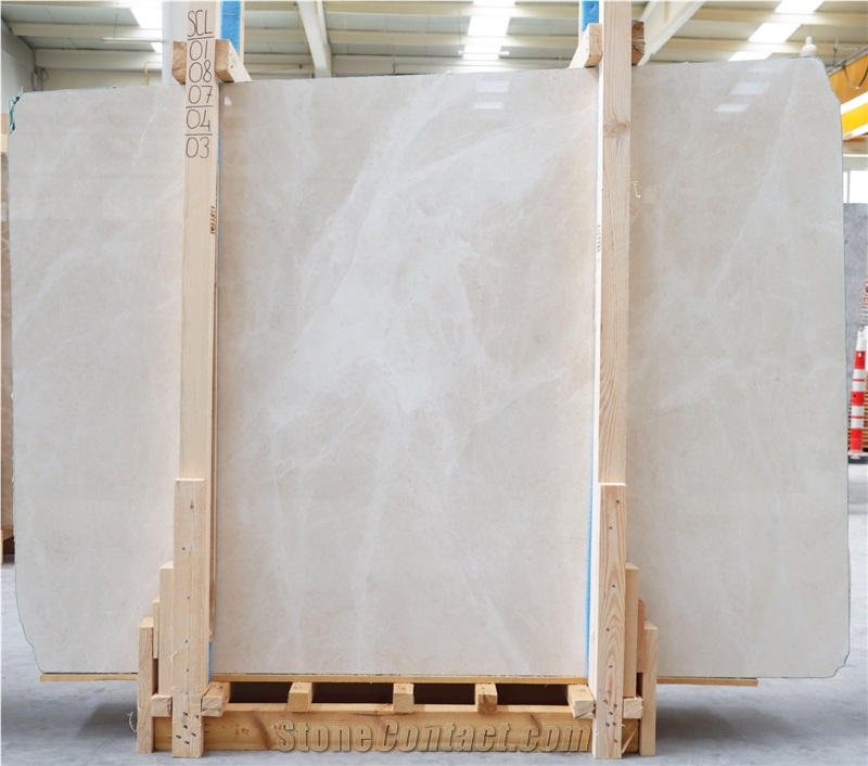 Burdur Beige Marble Slabs