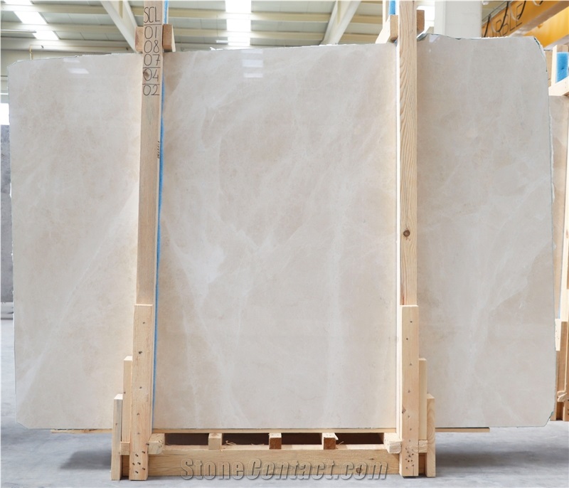 Burdur Beige Marble Slabs