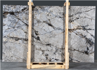 Grey Roots Marble Slabs