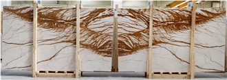 Sofia Beige Marble Slabs