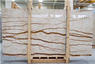 Sofia Beige Marble Slabs