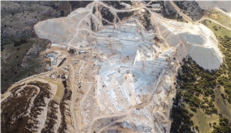 Burdur Beige Marble Quarry