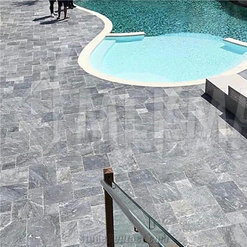 Bluestone Marble Tumbled Pool Pavers