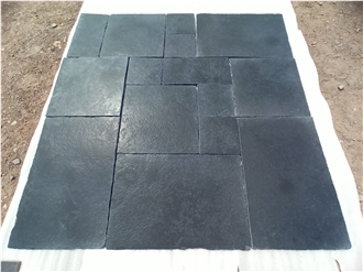 Black Basalt With Honed Finish Floor Tile