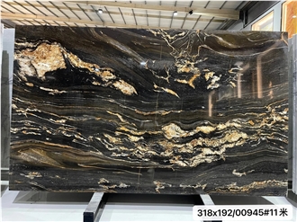 ES Black Fusion Granite Slabs