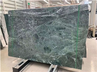 ES Hot Sale Polished Green Marble Slabs