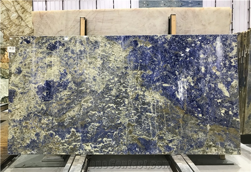 Sodalite Royal Blue Slab
