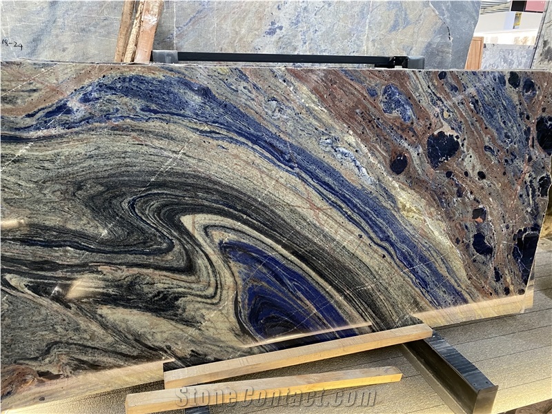 Sodalite Royal Blue Slab