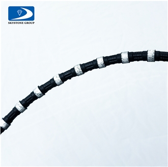 38/40 Beads Skystone Nice Cable Quarry Wire
