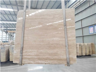 Good Quality Travertine Beige Slabs
