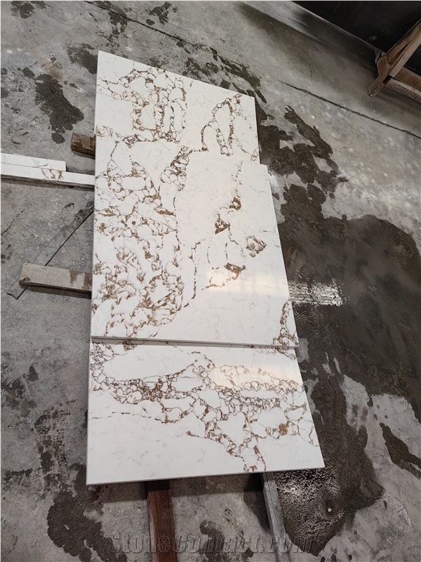 5050 Calacatta Borghini Quartz Countertops Kitchen Bar Tops