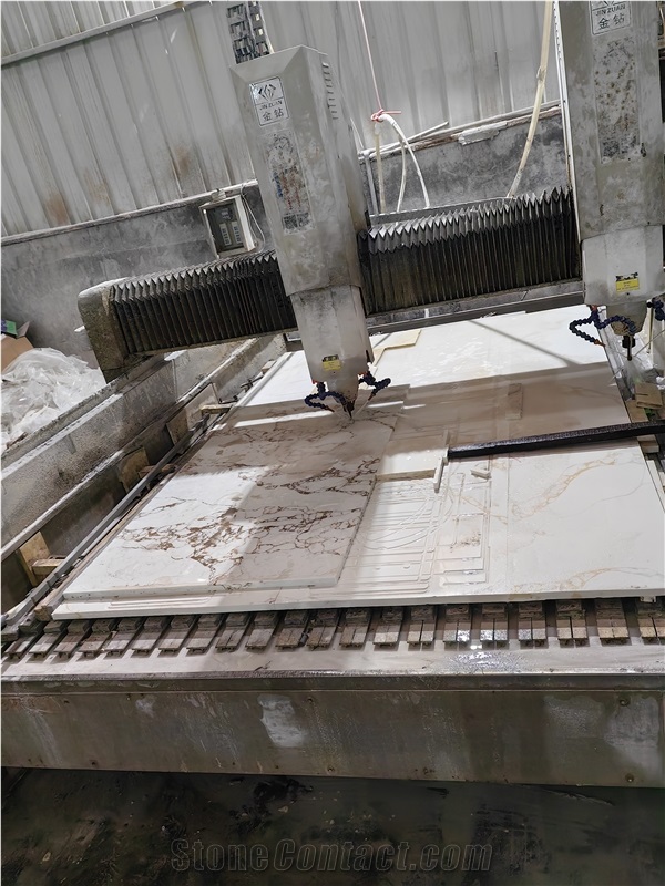 5050 Calacatta Borghini Quartz Countertops Kitchen Bar Tops