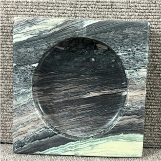Hrst Stone Square Marble Ashtray
