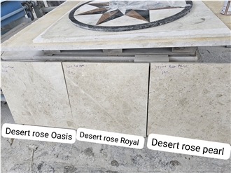Desert Rose Marble Tiles