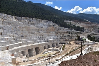 Volakas Butterfly Marble Quarry