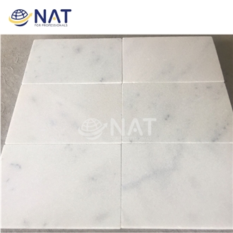 Sky White Pavers Sandblasted Cloudy Marble Paving Stone