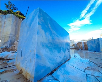 Azul Ciello - Royal Blue Marble Quarry