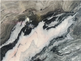 Panda Pink Marble Slabs