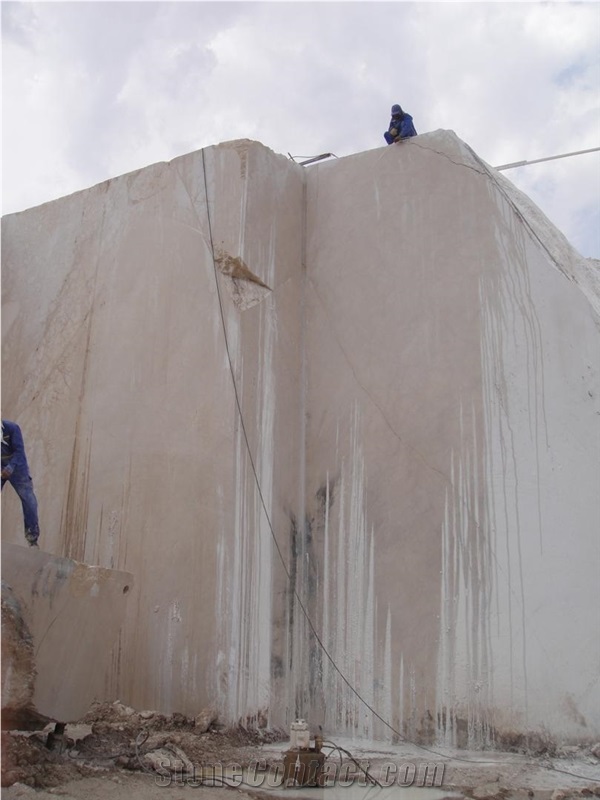 Imperial Dehbid Beige Marble Blocks