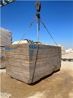 Silver  Takab Travertine Blocks