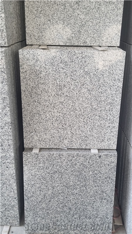 White Natanz Granite Tiles